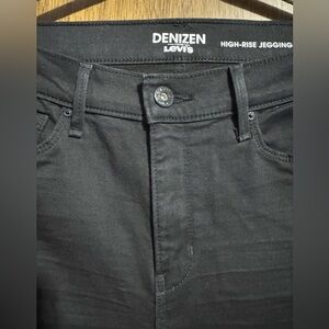 Denizen for Levi’s juniors 13 black high rise jeggings sizejnvs